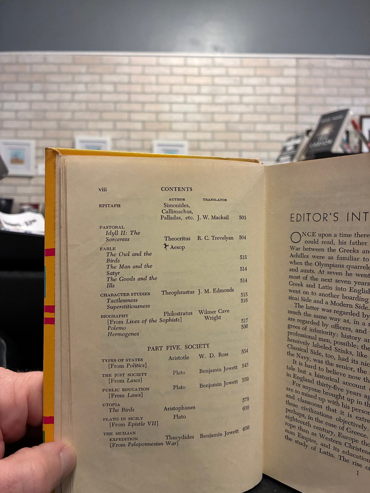 The Portable Greek Reader - W.H. Auden
