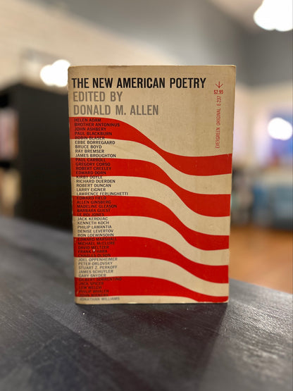 The New American poetry - Ed. Donald M Allen