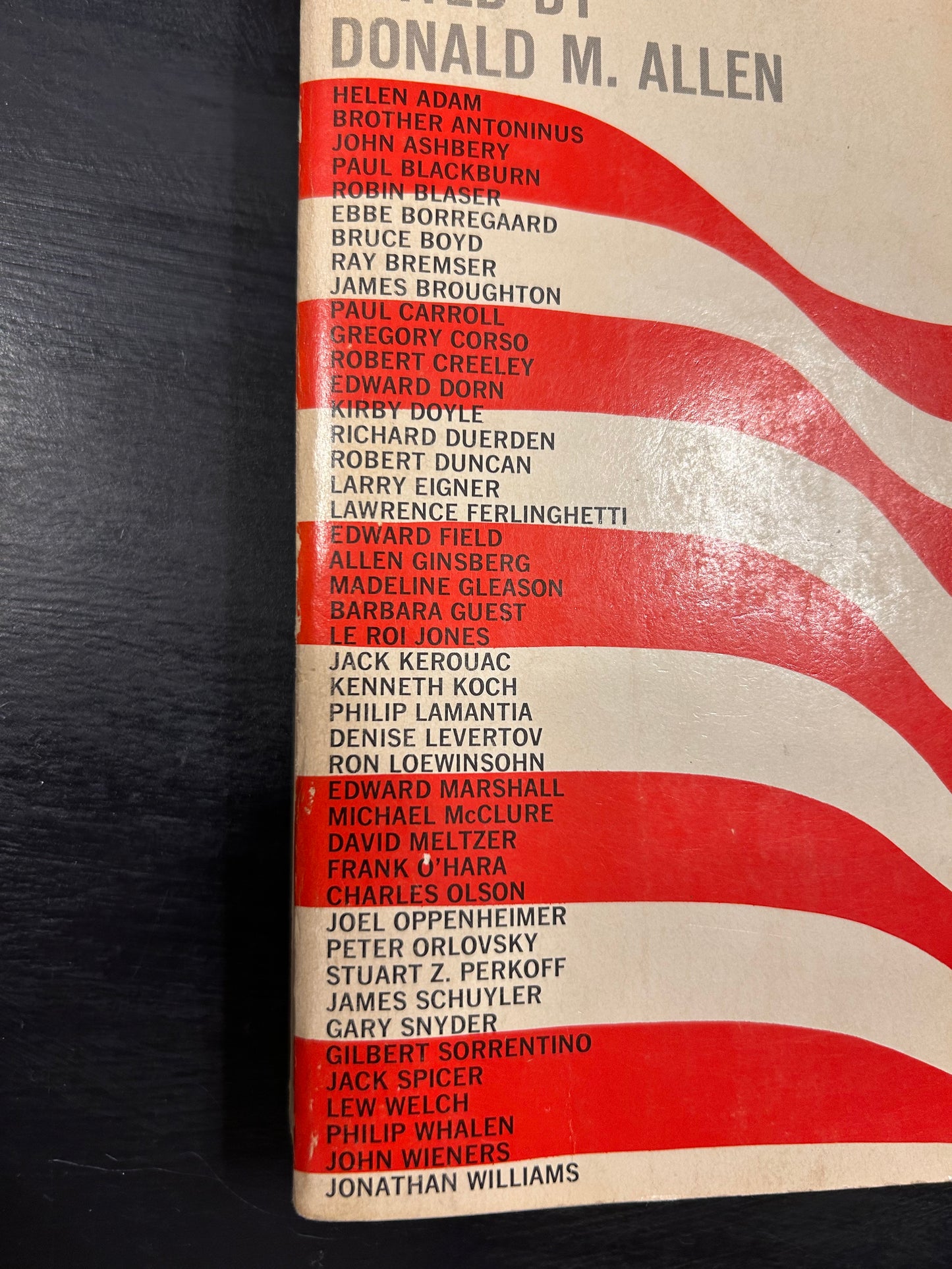 The New American poetry - Ed. Donald M Allen