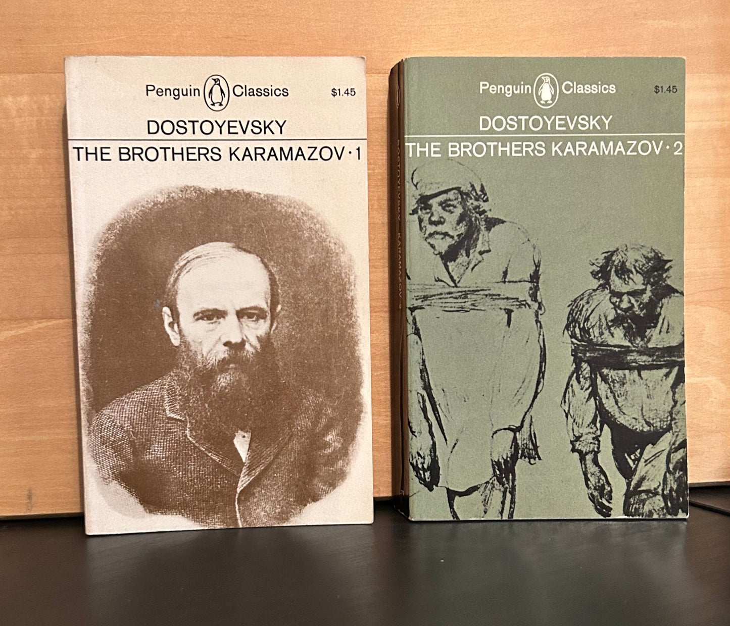 The Brothers Karamazov - Fyodor Dostoevsky two volumes
