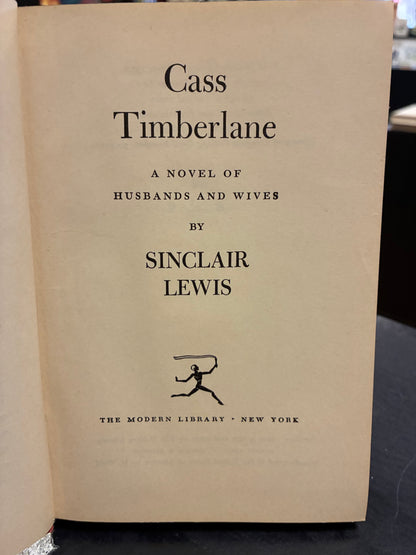 Cass Timberlane -  Sinclair Lewis - ML