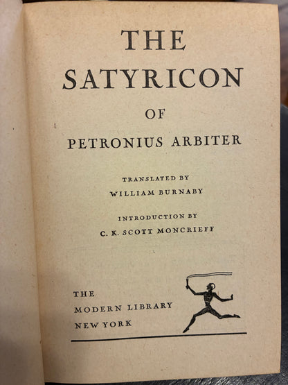 The Satyricon of Petronius Arbiter