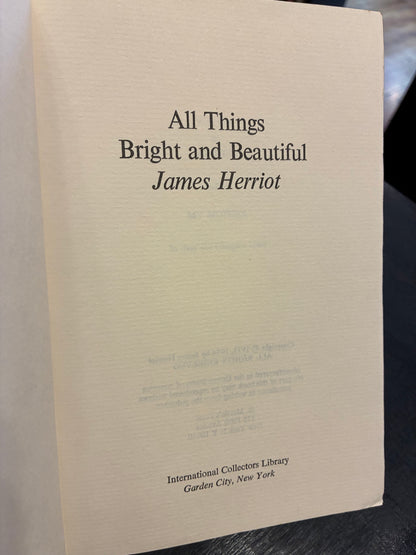 All Things Bright and Beautiful - James Herriot - Hardcover