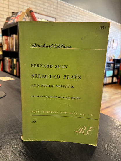 Selected Plays - Bernard Shaw
