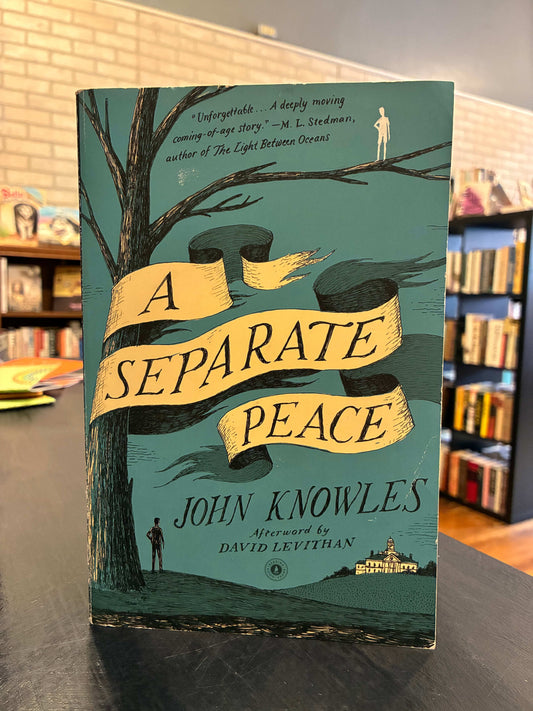 A Separate Peace - John Knowles - Blue cover