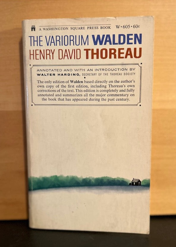 The Variorum Walden - Thoreau