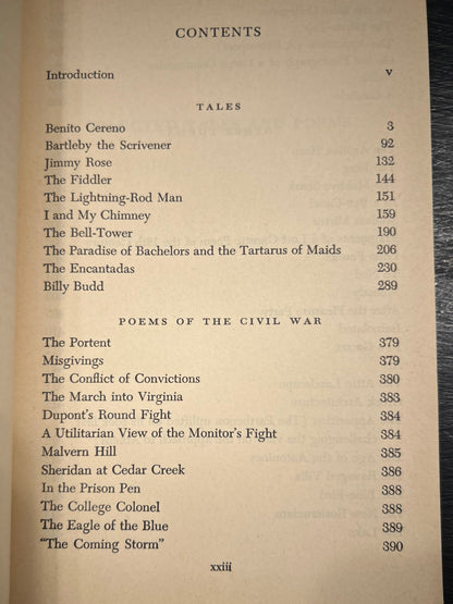 Selected Tales and Poems by Herman Melville - Rinehart