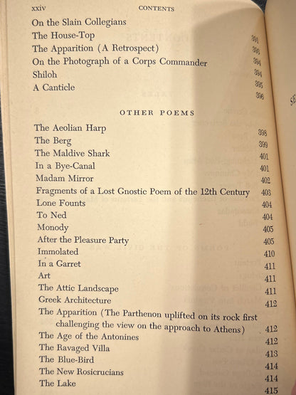 Selected Tales and Poems by Herman Melville - Rinehart