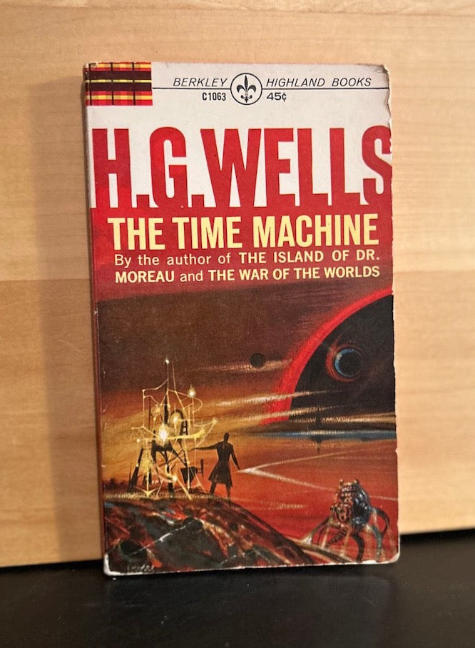 The Time Machine - HG Wells - vintage