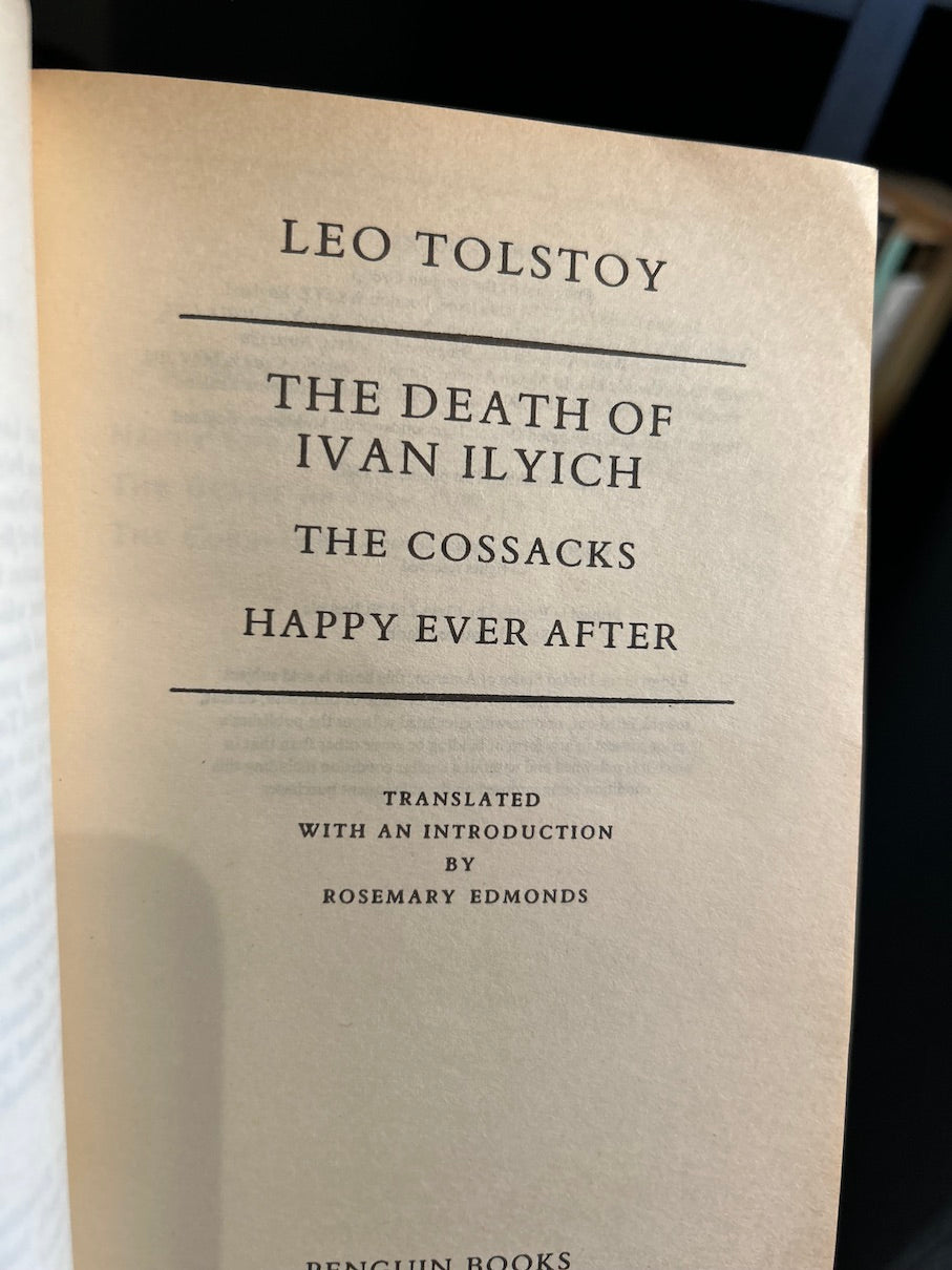 Leo Tolstoy - The Death of Ivan Ilyich and other stories