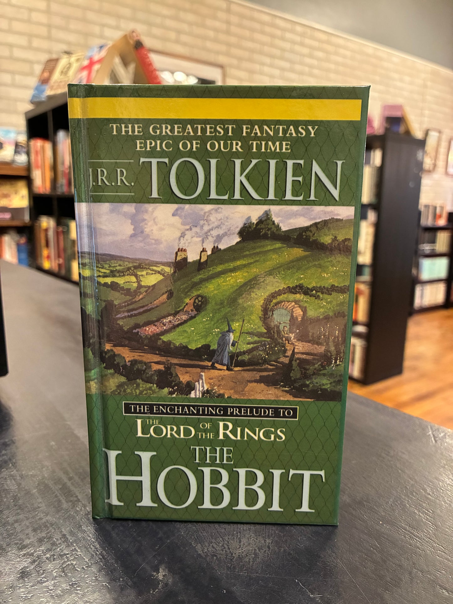 The Hobbit J. R. R. Tolkien.  - Glossy hardcover