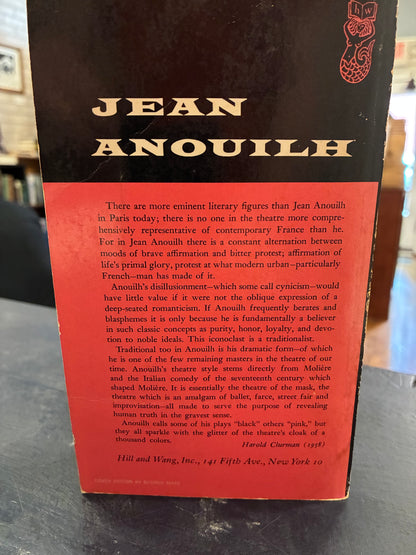 Jean Anouilh - Plays