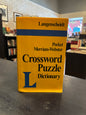Crossword puzzle dictionary by Langenscheidt and Merriam-Webster