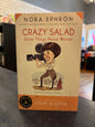 Crazy Salad: Some Things About Women - Nora Ephron