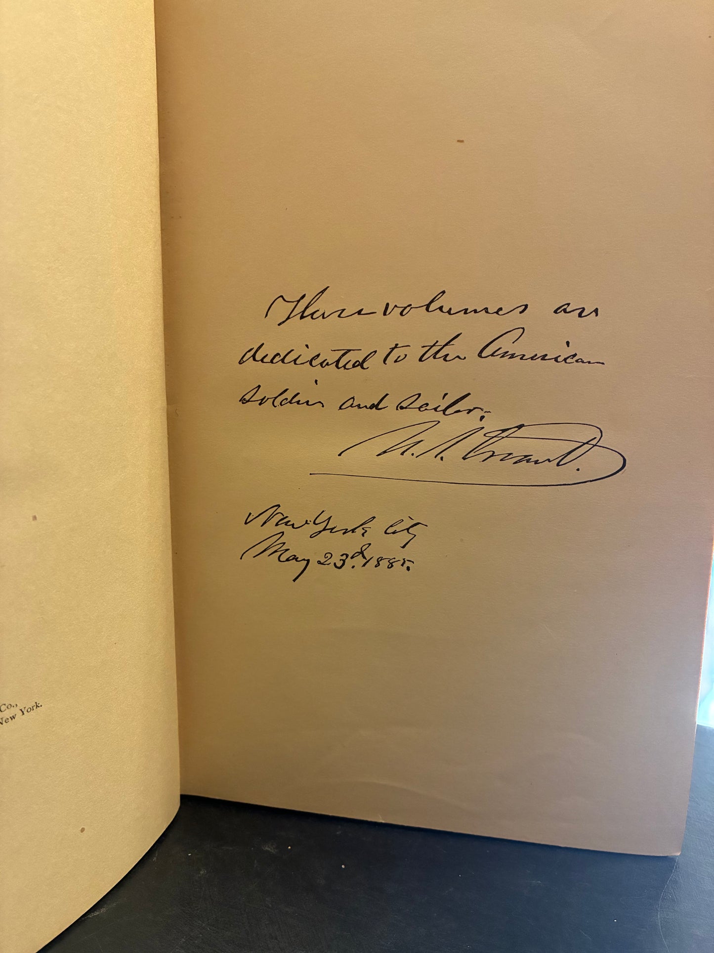 Personal Memoirs of U. S. Grant - First Edition