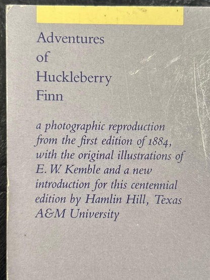 Adventures of Huckleberry Finn -  Mark Twain - Fac