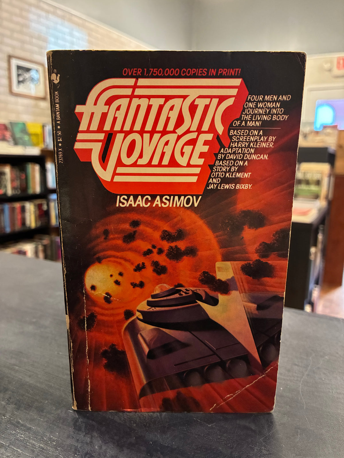 Isaac Asimov's science fiction novel 'Fantastic Voyage' 