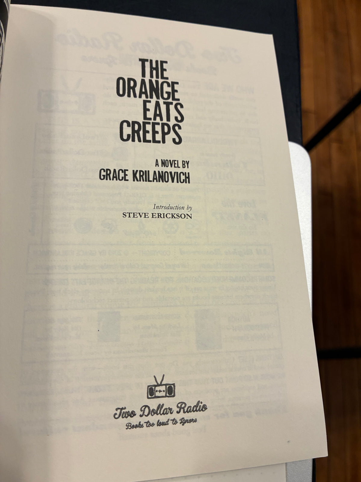 The Orange Eats Creeps -  Grace Kilianovich