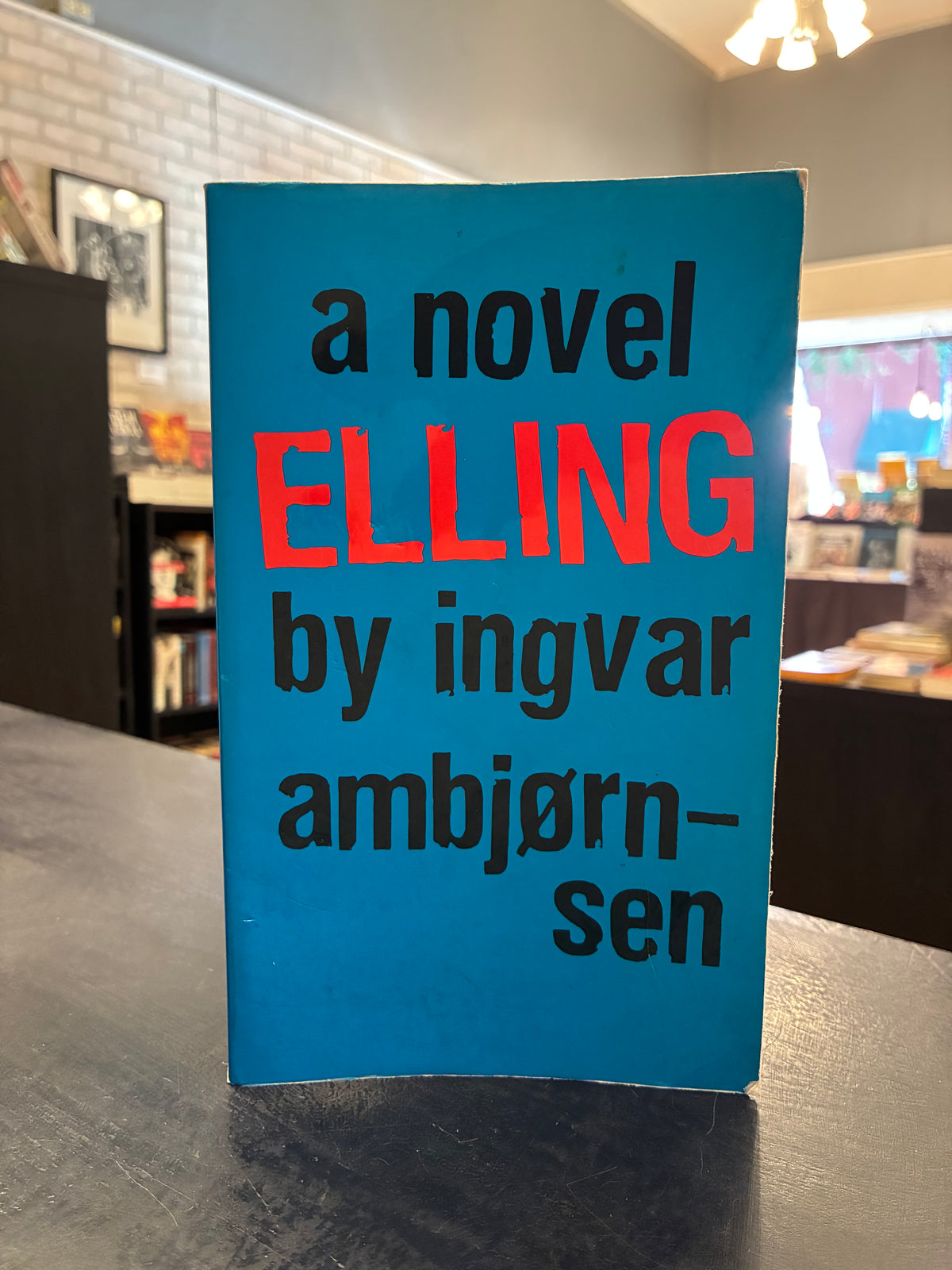 'a novel ELLING by ingvar ambjørn-sen