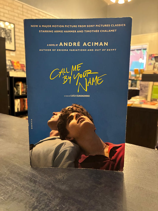 Call Me By Your Name - André Aciman - Film cover