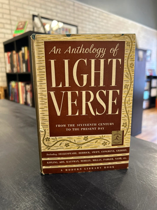 Anthology of light Verse  - Modern Library