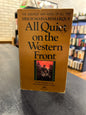 All Quiet on the Western Front - Erich Maria Remarque