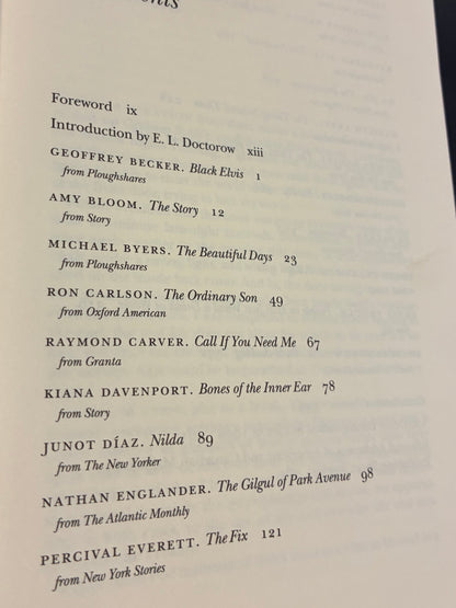 Best American Short Stories 2000