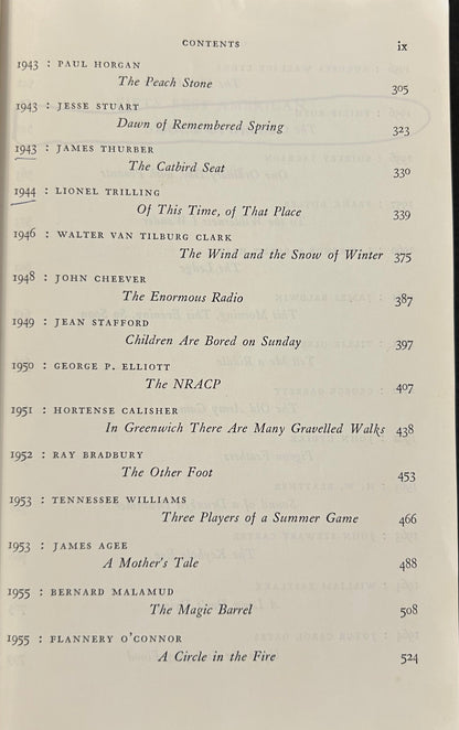 Fifty Best American Short Stories  1915-1965