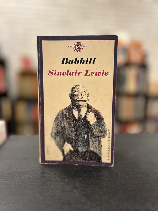 Babbitt - Sinclair Lewis - vintage .75