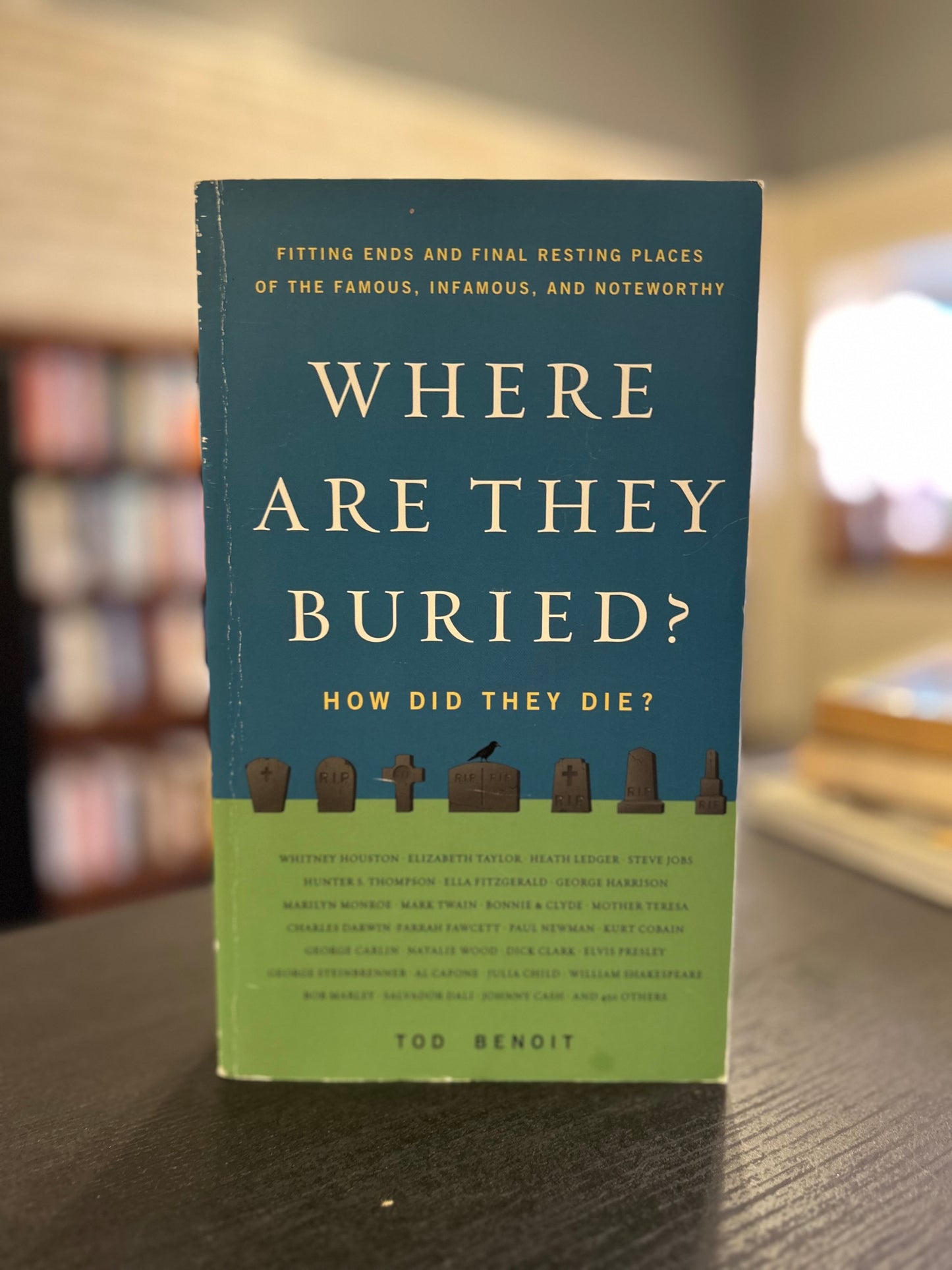 Where are they Buried - How did they Die - Tod Benoit