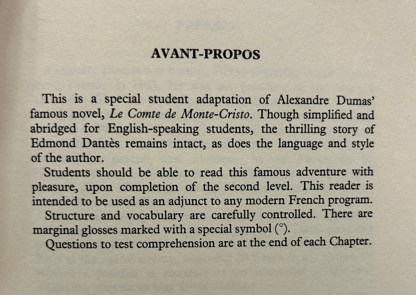 Le Comte de Monte-Cristo - Dumas