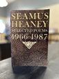Seamus Heaney - Selected Poems -1966-1987