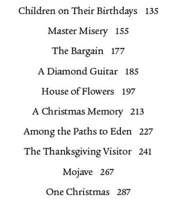 The Complete Stories of Truman Capote