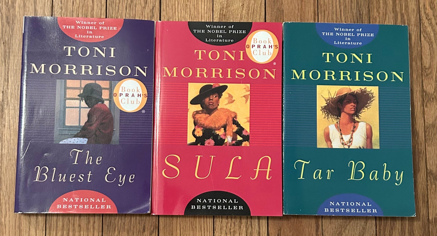 Three by Toni Morrison